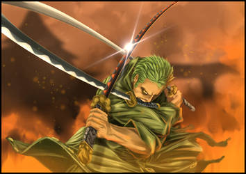 Roronoa Zoro 3 Swords