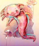 Monitor Axolotl by La-DeaR