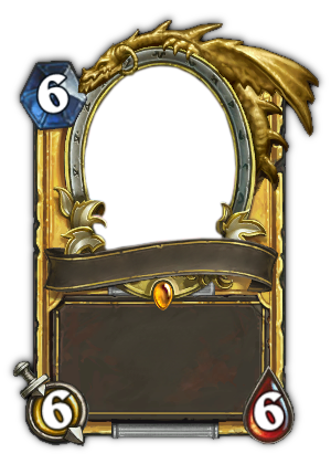 Blank Golden Legendary Hearthstone Card by Guardians38 on DeviantArt Blank Golden Legendary Hearthstone Card by Guardians38 on DeviantArt