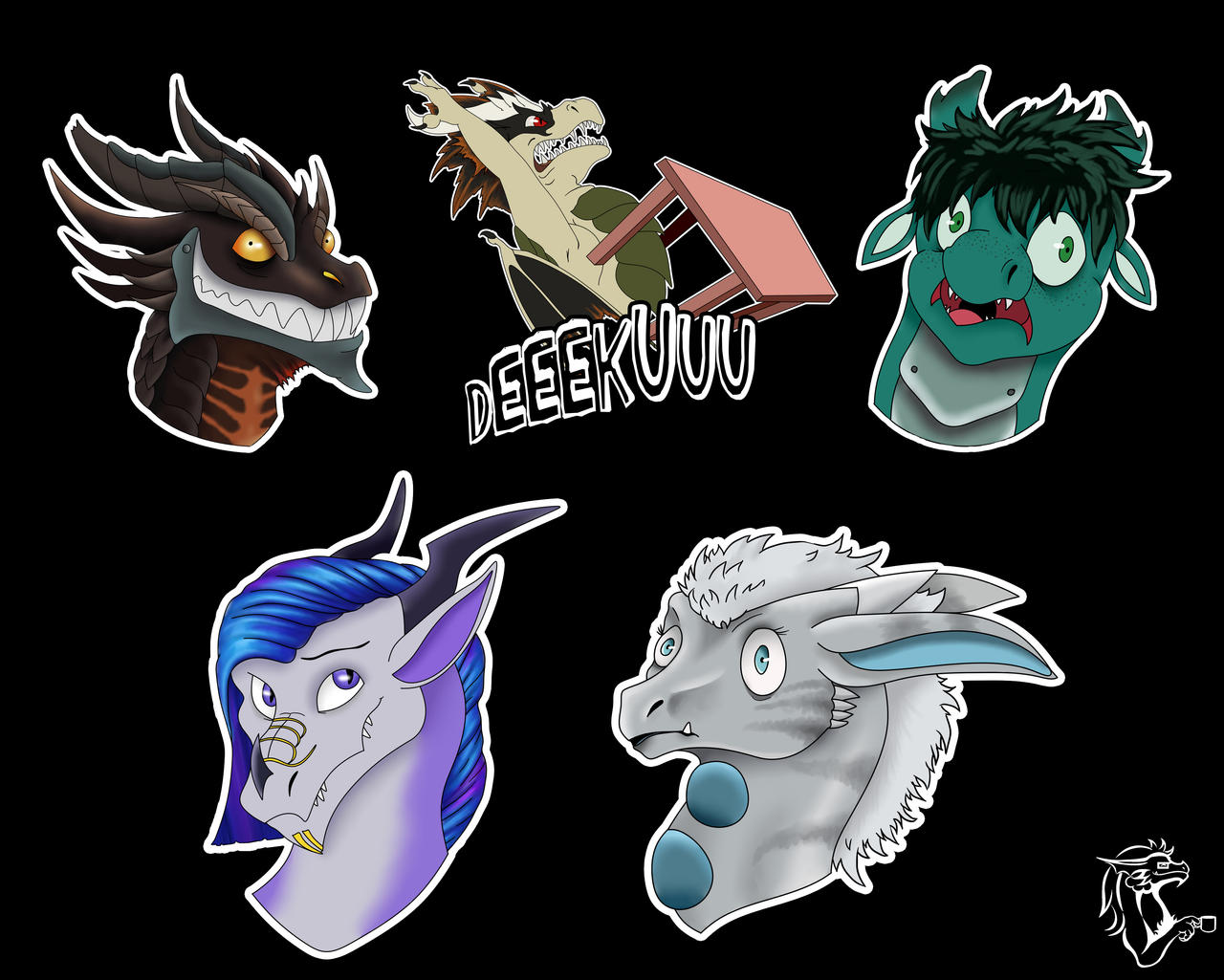 Sticker Pack by DarkQueen20000 on DeviantArt