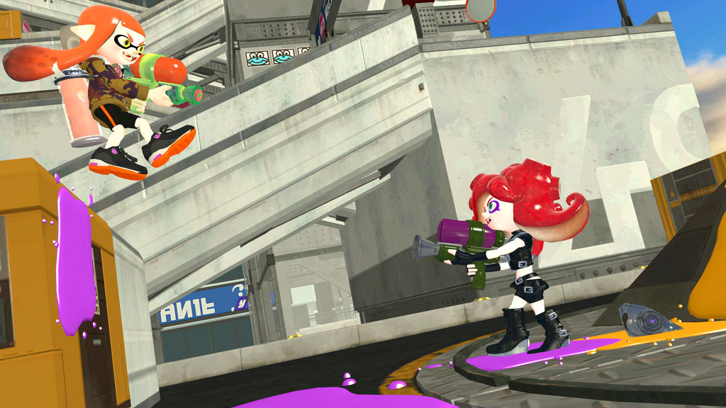 Inkling and Octoling by Steampunksoldier12 on DeviantArt