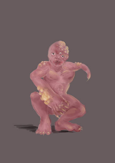 The Forest mutant concept art 'Poison'