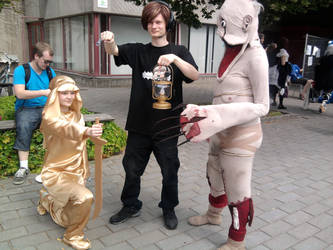 Pewdiepie, Stephano and a bro!