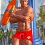 Hunky Lifeguard