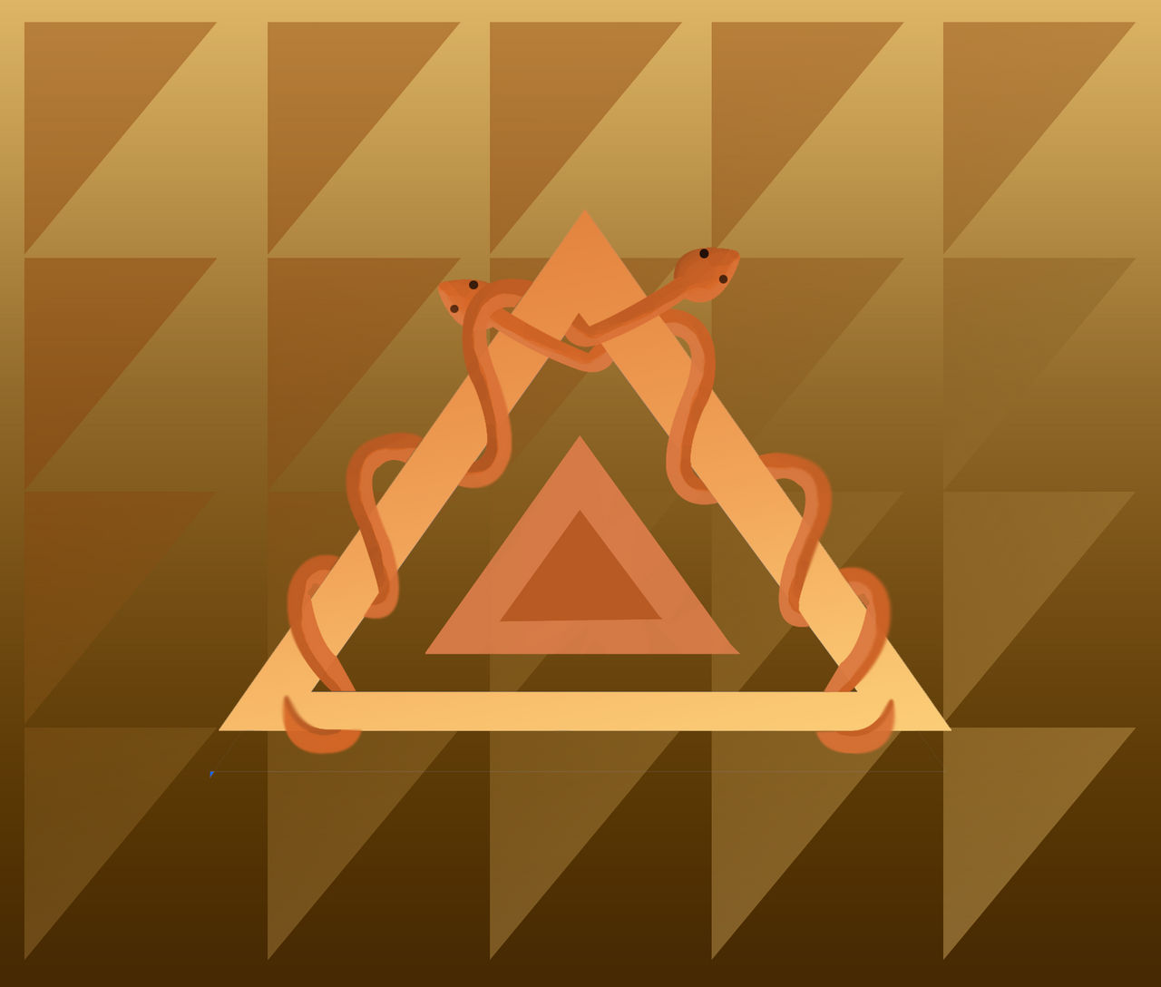 Snake Triangle by tomkleijwegtdesign on DeviantArt