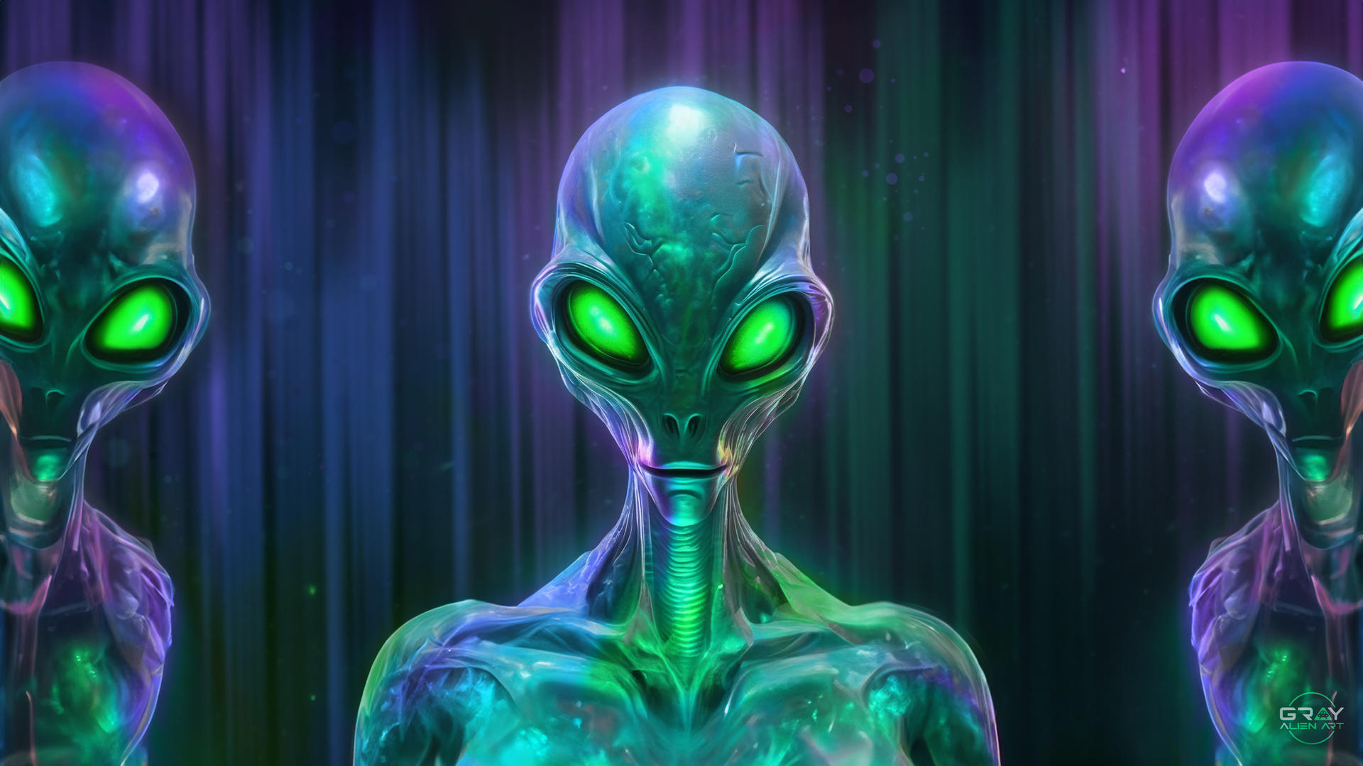 Alien Ruria Aurora Aliens by GrayAlienArt on DeviantArt