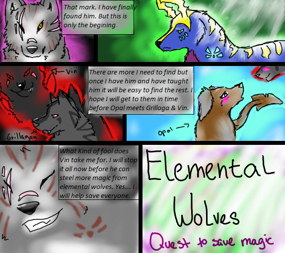 Elemental Wolves Deviantart