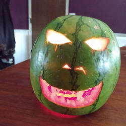 Jack-o'-lantern - Personal Watermelon Vampire