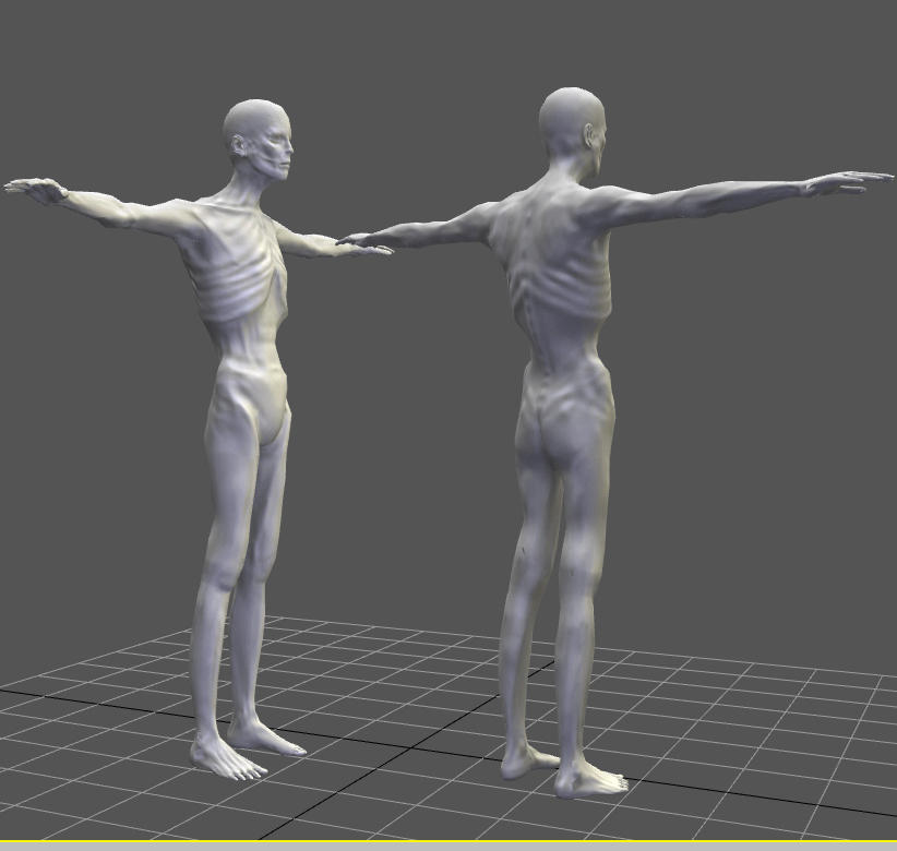 Emaciated Back Old Emaciated Man by shigee on DeviantArt
