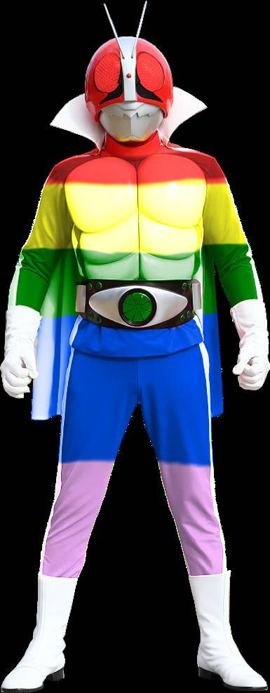 Kamen Sentai Gorider of the Rainbow by MrThermomanPreacher on DeviantArt