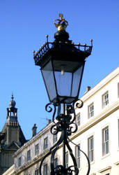 Street lamp in London