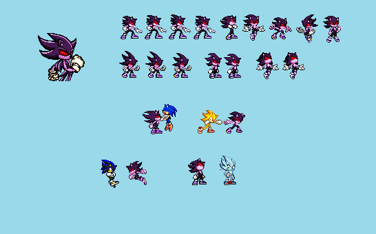 2011 X (Advanced) Sprites by TheSonicPrime on DeviantArt