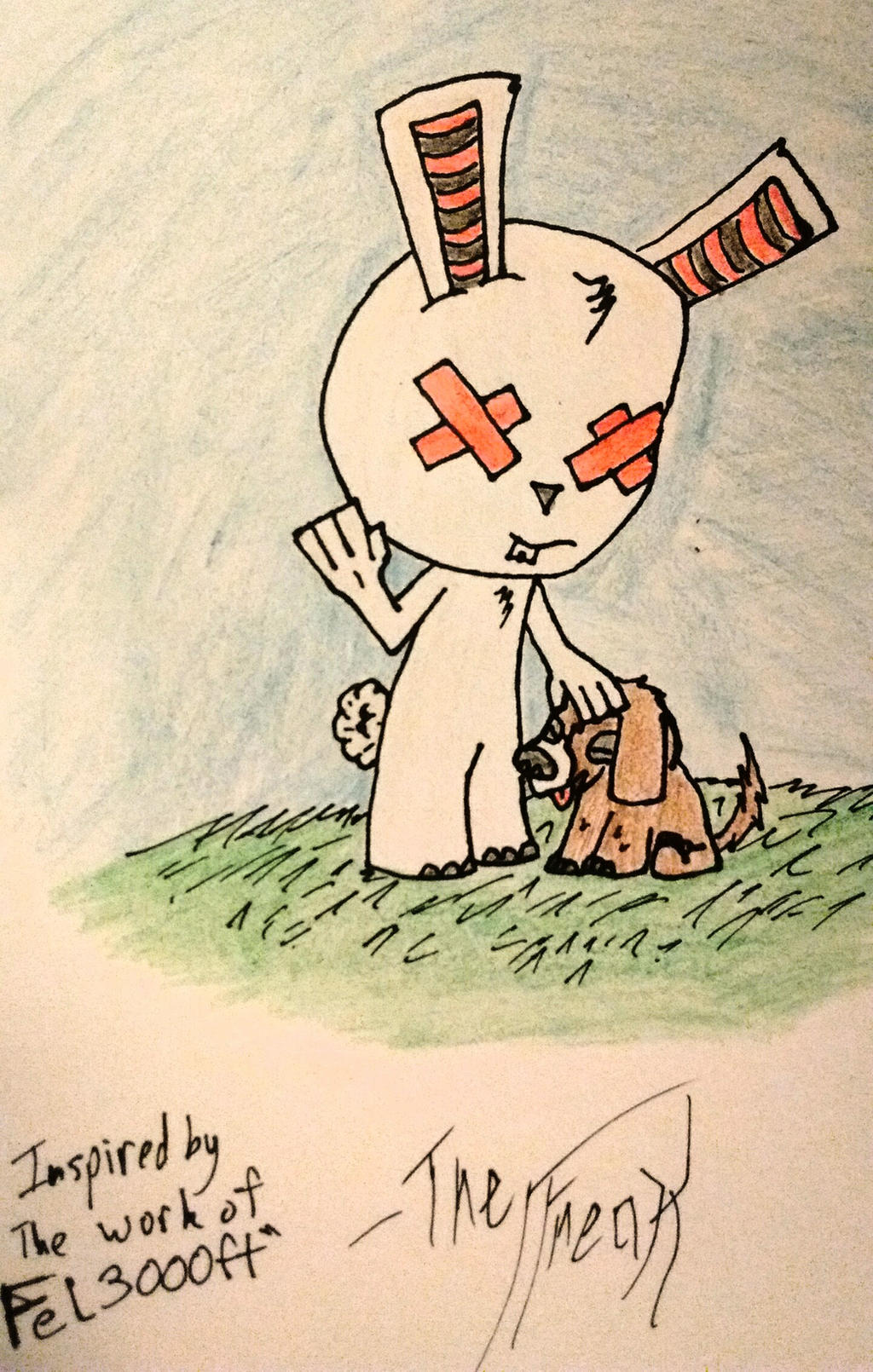 Nigel Rabbitt Chibi Nigel the Rabbit by TheFreaKofficial on DeviantArt