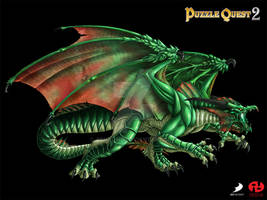 Puzzle Quest 2 - Green Dragon