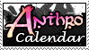 Anthro Calendar Stamp