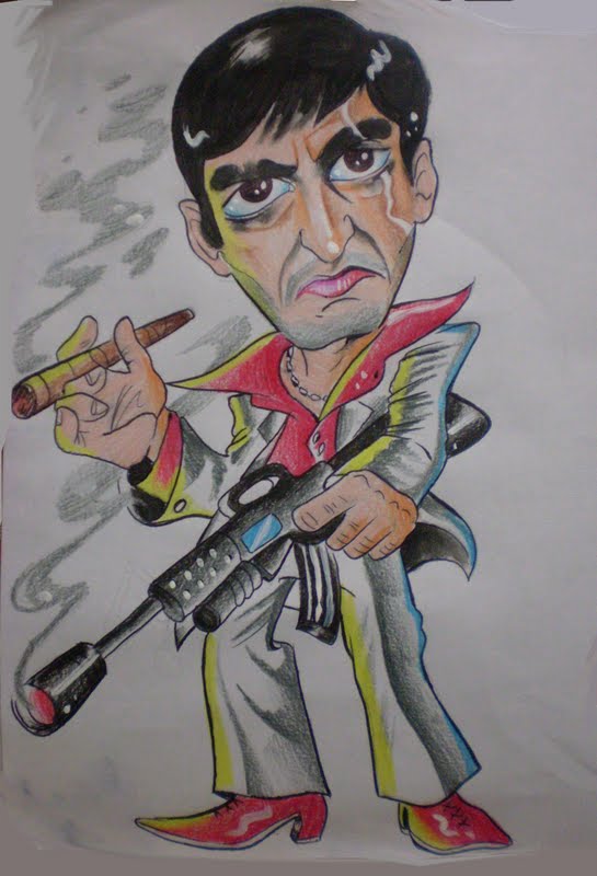 scarface comic draw. by chicotattoocanoas on DeviantArt scarface comic draw. by chicotattoocanoas on DeviantArt