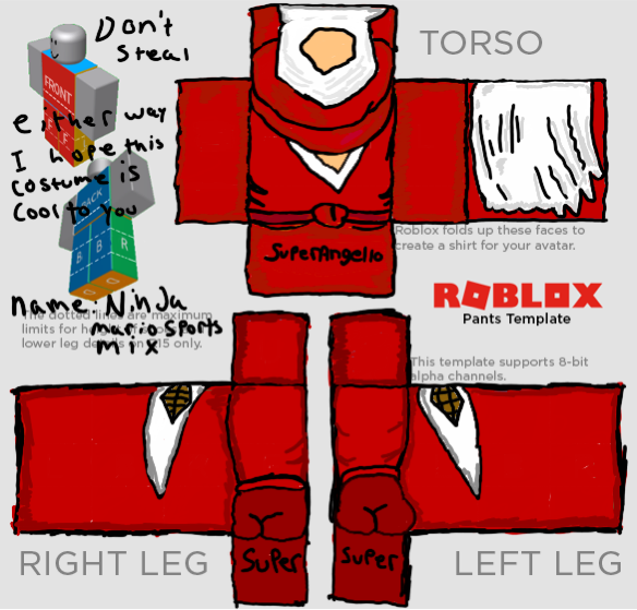 Ninja Mario Sports Mix Pants Roblox By Juniorwaa On Deviantart - ninja mario sports mix pants roblox by pixel art of mario roblox Ninja Mario Sports Mix Pants Roblox By Juniorwaa On Deviantart - pixel art of mario roblox