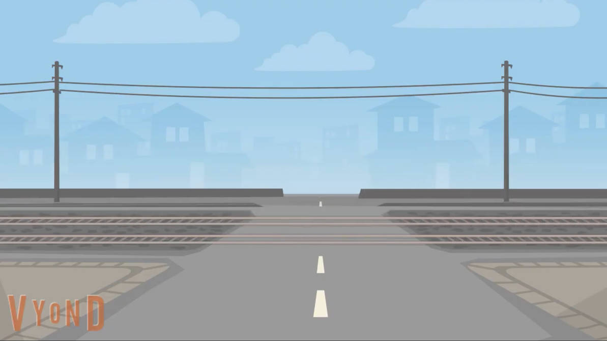 Vyond Railroad Crossing (Signals Not Added Yet!) by PorshaCrystal12 on ...