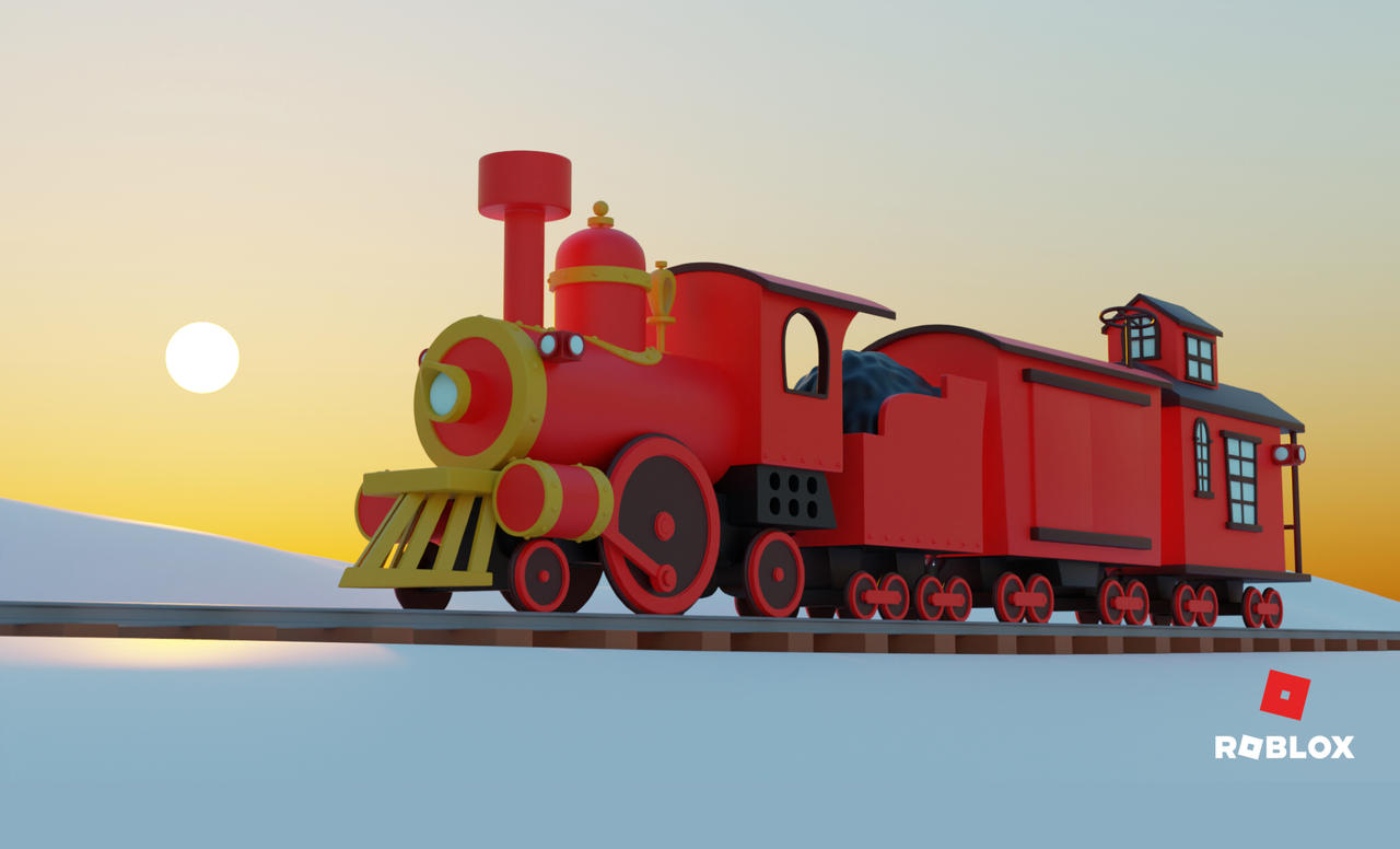 Snowman Racing A Train Roblox - Frosty The Snowman Freight Train Model by PorshaCrystal12 on ...