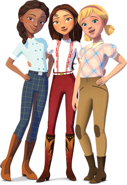 Spirit Riding Pru Lucky, Abigail, And Pru (Spirit Riding Free) by PorshaCrystal12 on ...