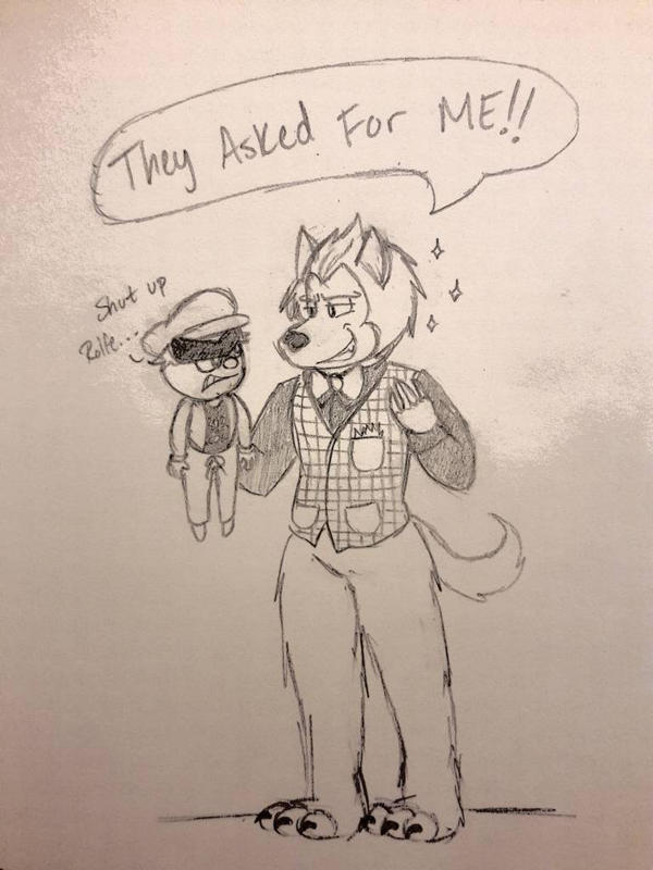 Rolfe Dewolfe and Earl Schmerle by DorkyDarkwing on DeviantArt