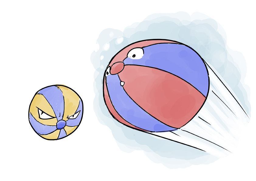 Alola Voltorb and Electrode by JoJoDee on DeviantArt