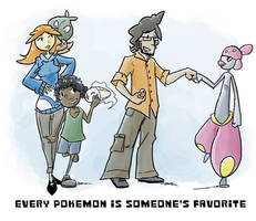 Every Pokemon is someone's favorite