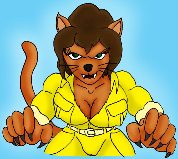 April O'Neil as Cat