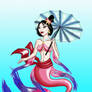 Disney Mulan Mermaid Betta