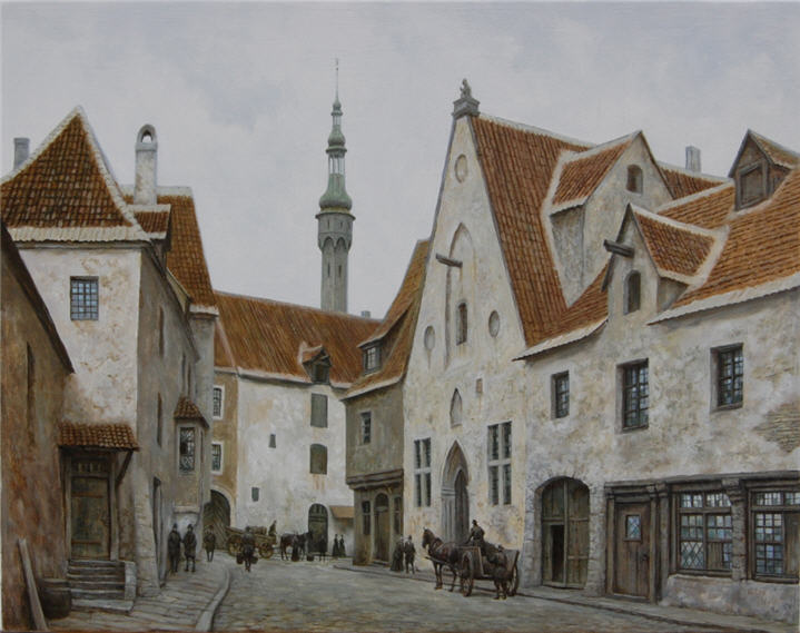 The Street of Old Tallinn