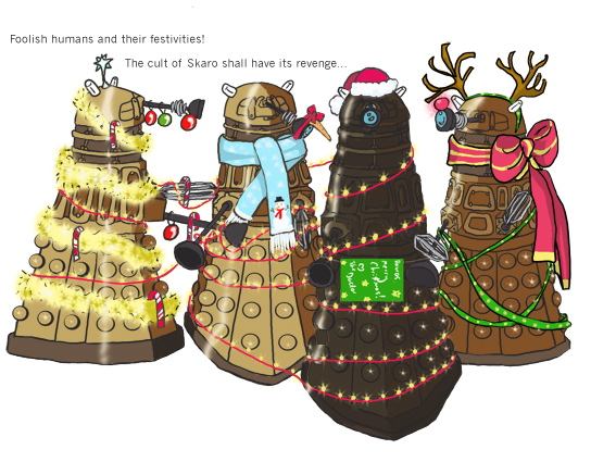 Daleks don't do Christmas...