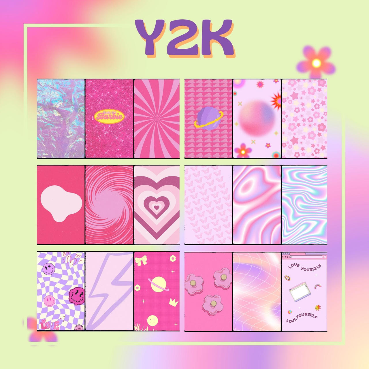 Y2k wallpaper by hotrnail on DeviantArt