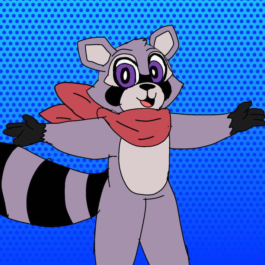 Rambley the Raccoon by DoctorMeeM1 on DeviantArt