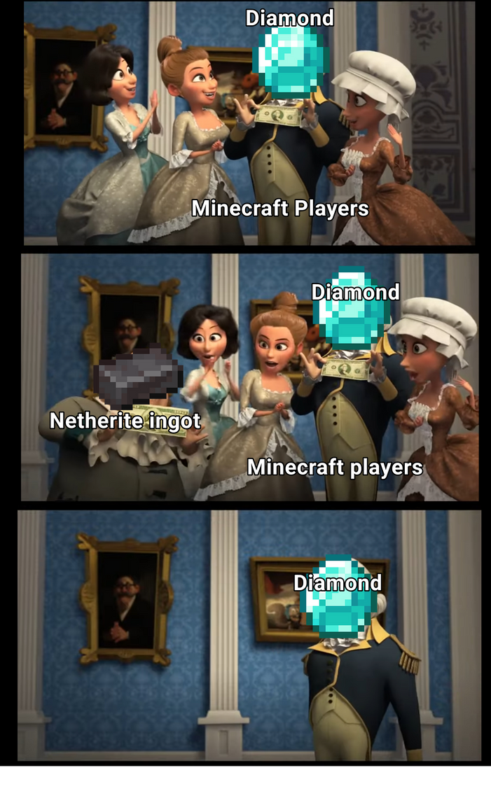 Minecraft meme by DoctorMeeM1 on DeviantArt