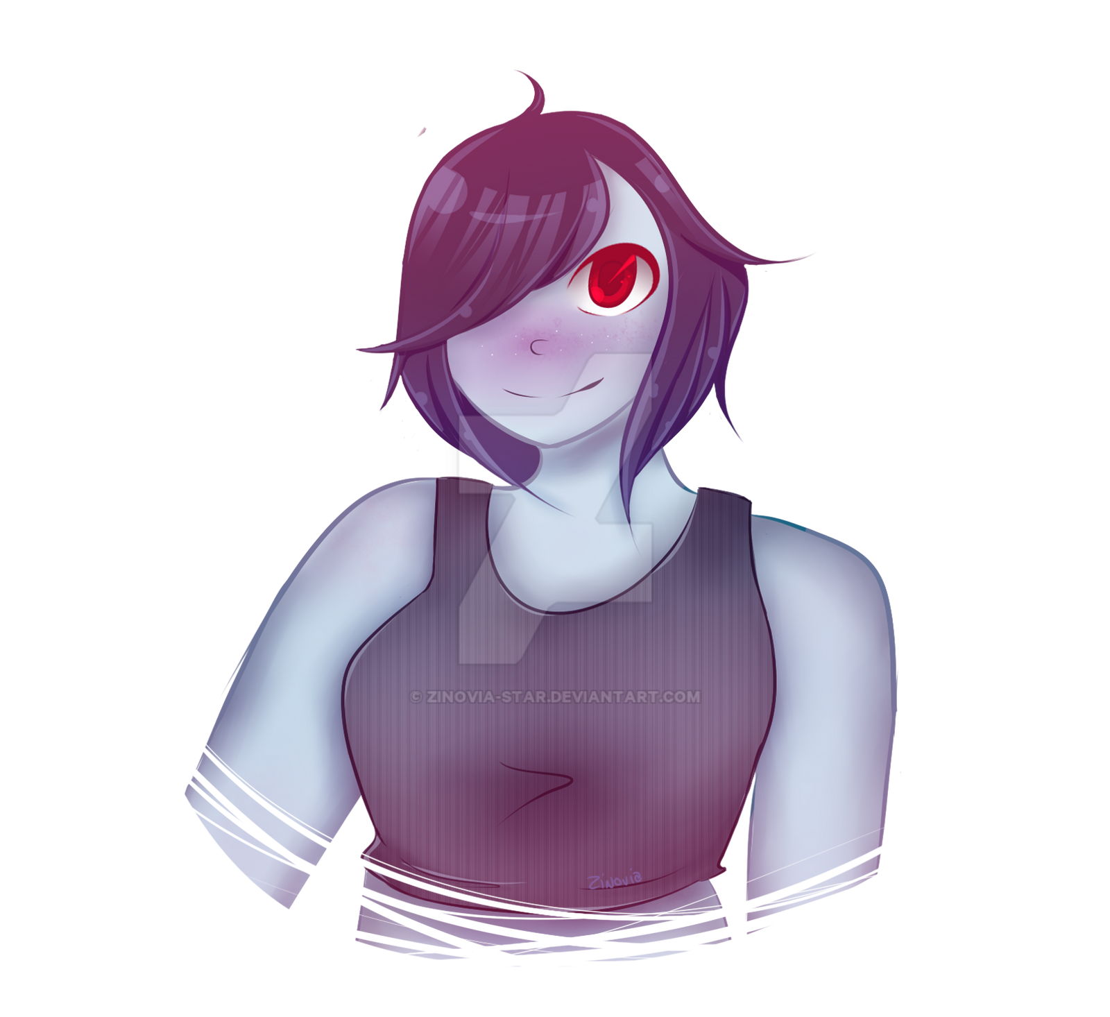 Marceline With Short Hair By Zinovia Star On Deviantart