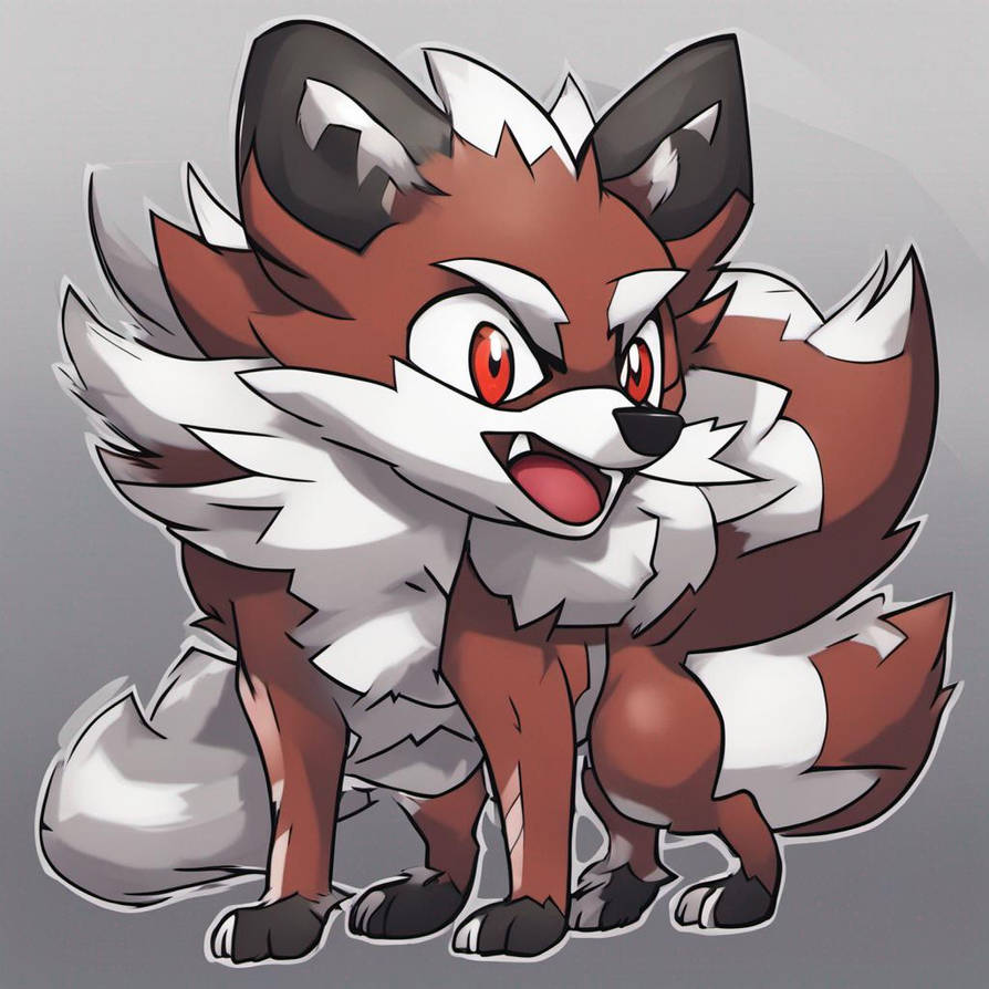 Lycanroc v2 chibi