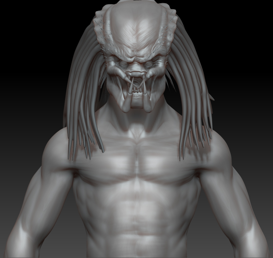 Predator - Zbrush WIP 8