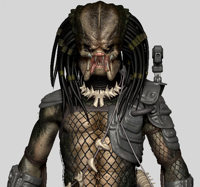 Predator Assassin Model The Predator - 3D Model Update 4 by FoxHound1984 on DeviantArt