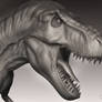 T-Rex 3D Model WIP 3