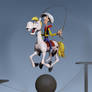 Lucky Luke - Western Circus (3D Comic Cover) WIP