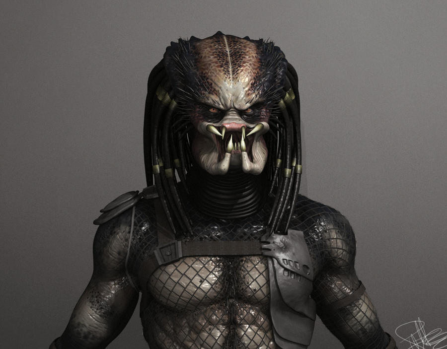 Predator 3D Model Render