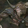 3D Minotaur Model Zbrush Render