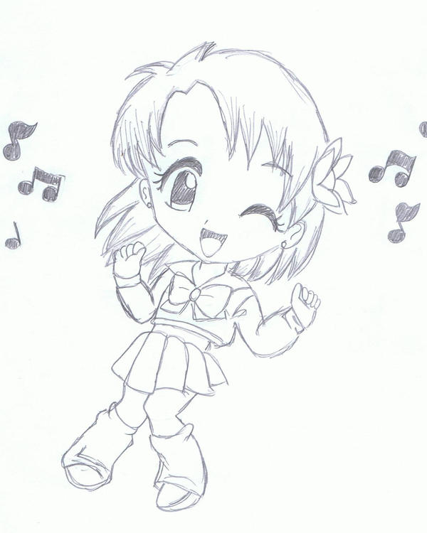 dancing chibi by sweet-escape02 on DeviantArt