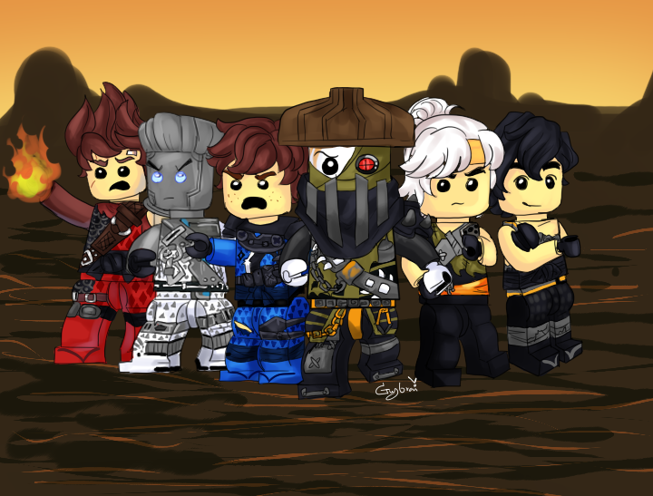 Ninjago season discount 9 characters