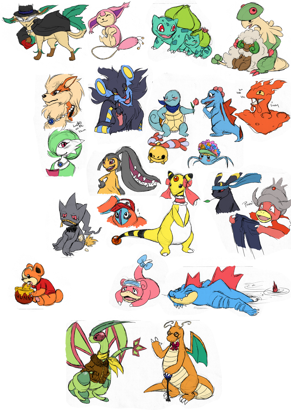 Pokemon Doodles