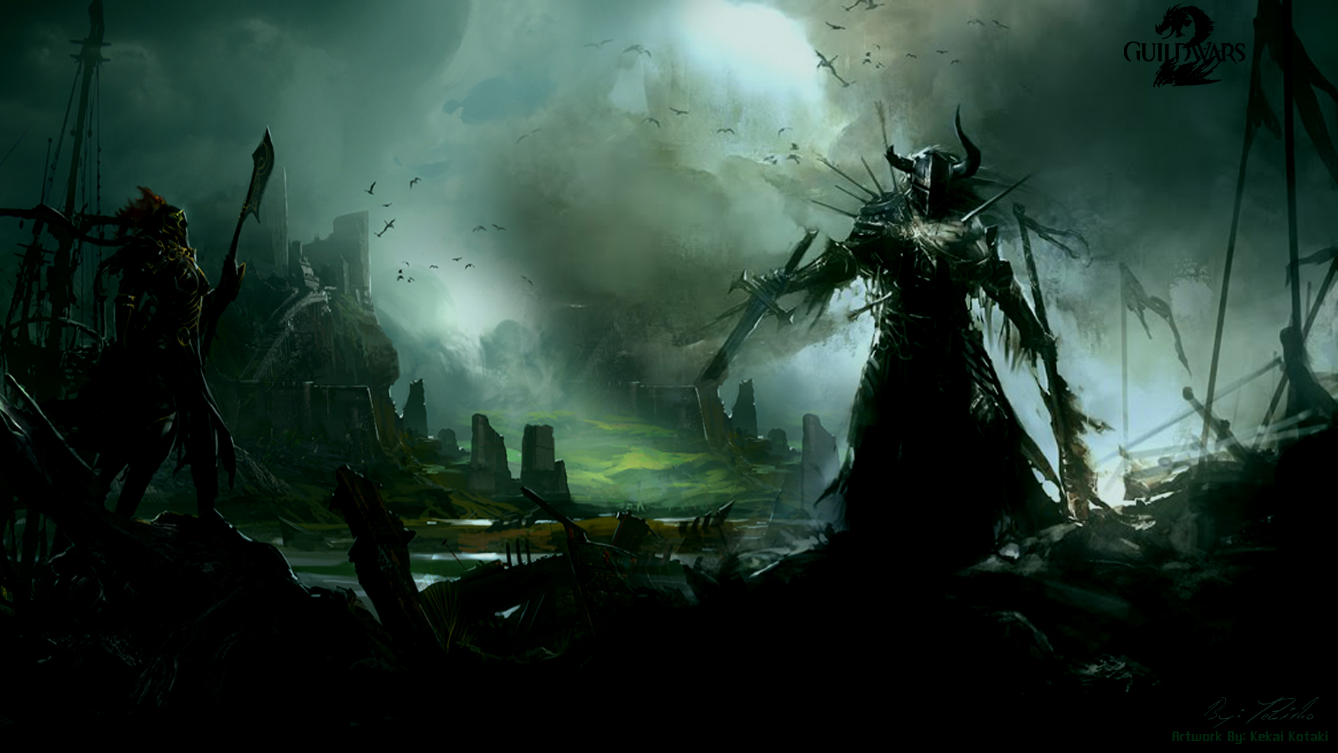 GW2 Fight Wallpaper