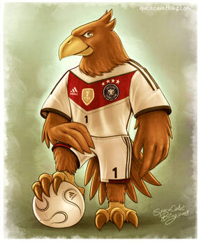 Paule, Germany's Football Eagle Mascot