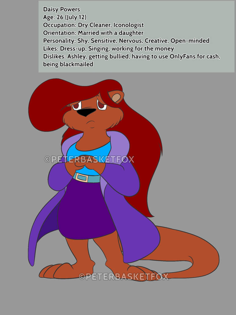Daisy Powers by PeterBasketFox on DeviantArt