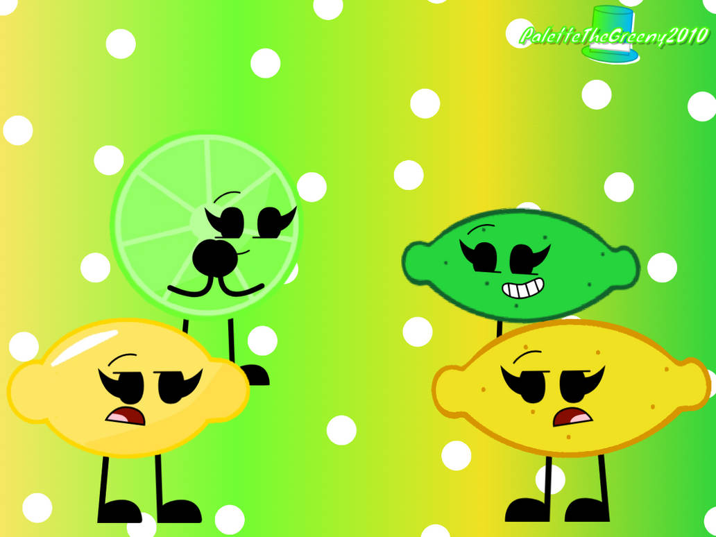 Two Lemons and Two Limes by PaletteTheGreeny2010 on DeviantArt