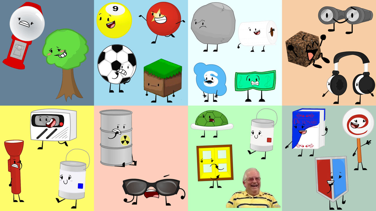 Object Island Deviantart If Object Island Characters were on BFB Teams by PaletteTheGreeny2010 ...